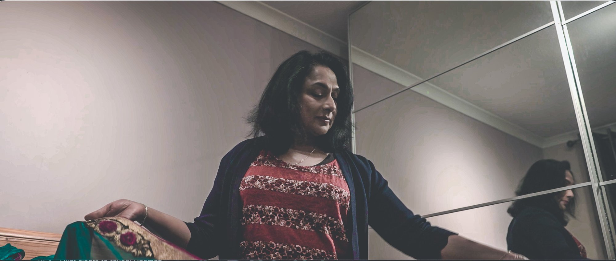 Three Folds — Preparing the Sari