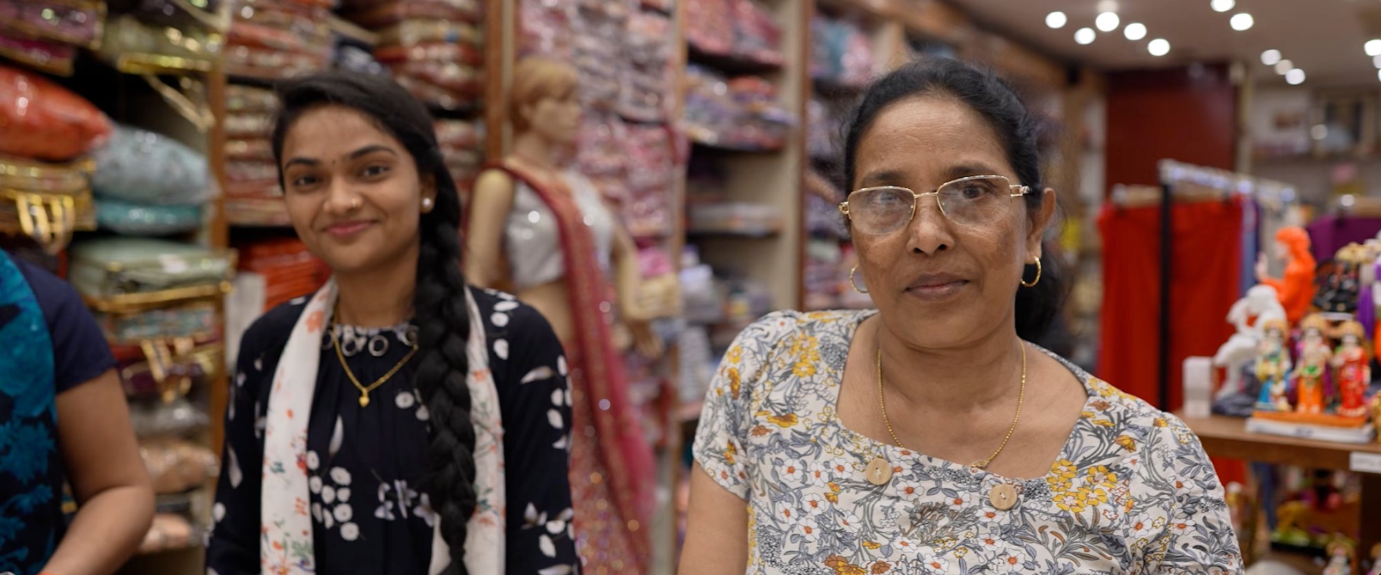 Three Folds — The Sari Shop