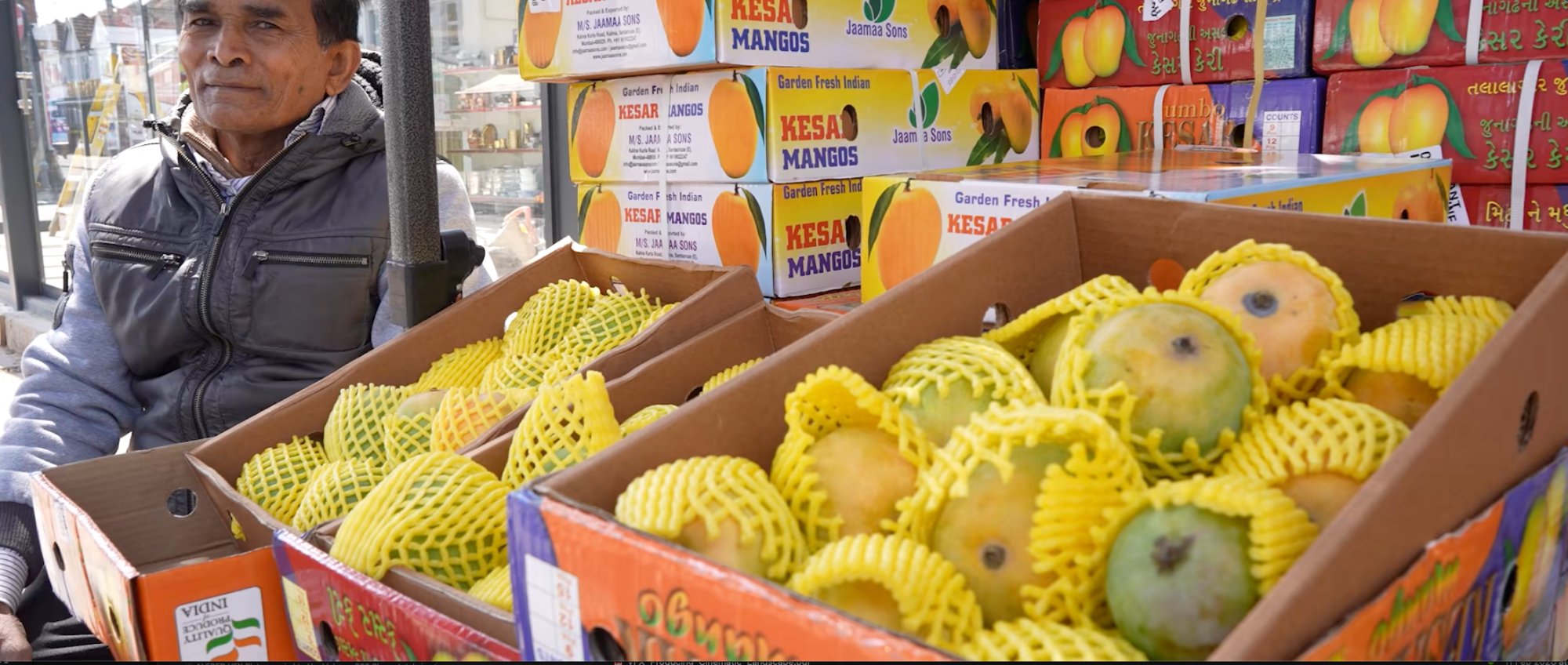Kesar mangoes from India